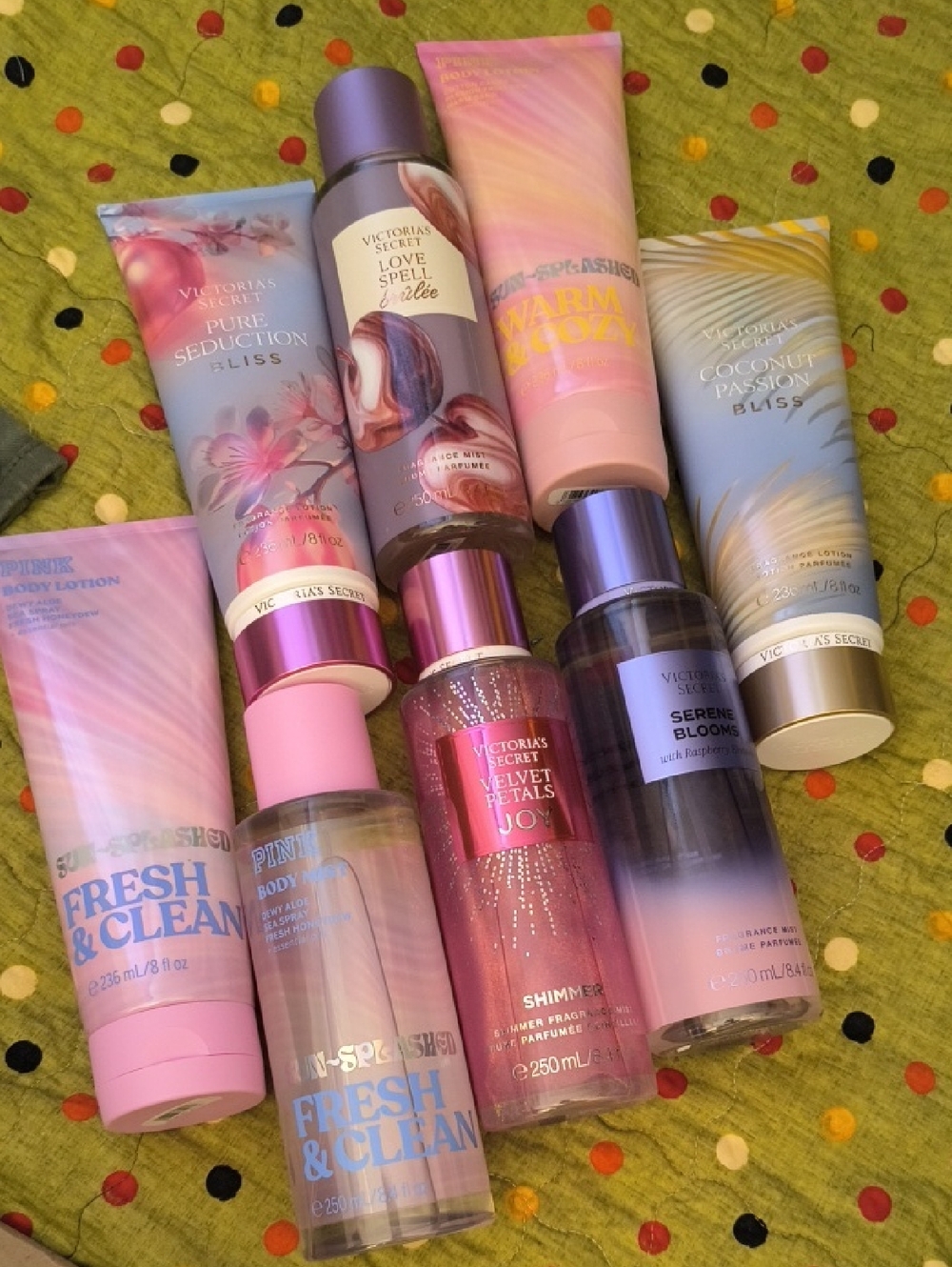 Victoria's Secret Mists & Lotions 🍓 VS 🏝️